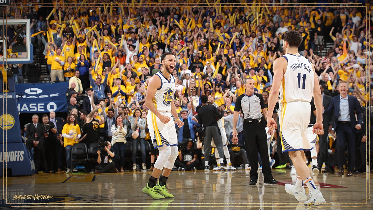 水花四溅！水花第三节合砍24分，助勇士成功抹平分差