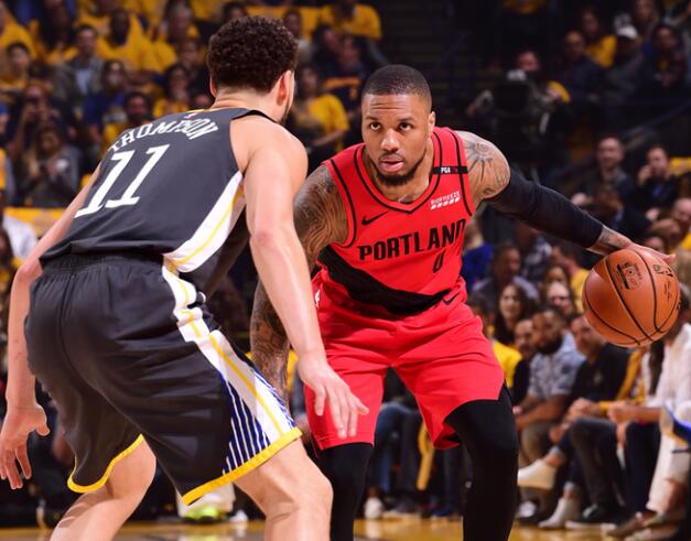 憾负勇士！利拉德全场得到23+10