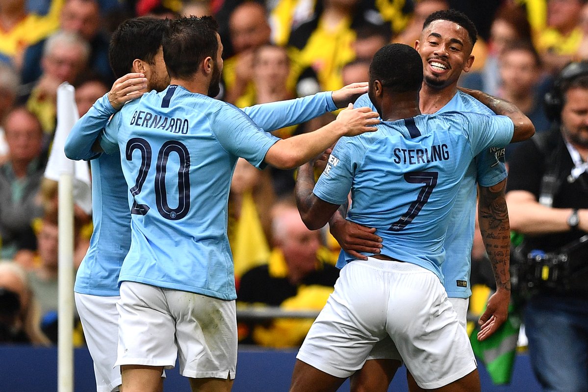 三锋霸！曼城本赛季3名球员进球20+，5年来首次