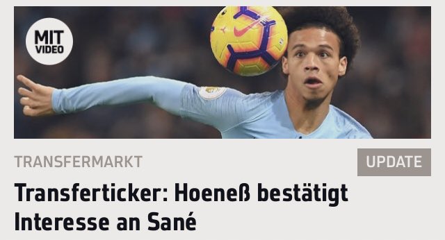 德媒：萨内若转会<a href=https://www.310bf.com/tags-%E6%8B%9C%E4%BB%81-0.html target=_blank class=infotextkey>拜仁</a>，身价在7000万欧-1亿间