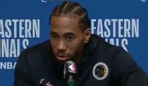 伦纳德：我现在很享受，我在场上拼尽全力