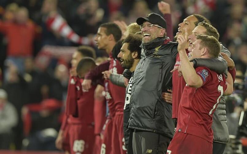 邮报：若红军登顶欧冠，总奖金分成将达近1亿英镑