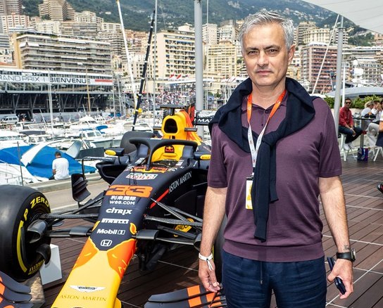 多图流：放假了，穆帅姆巴佩等人现身摩纳哥观战F1