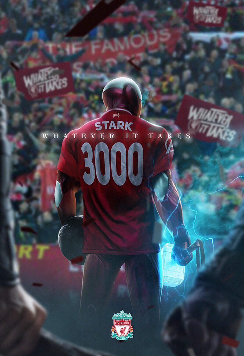 兄弟发推支持利物浦:让神奇继续, 爱你 3000遍
