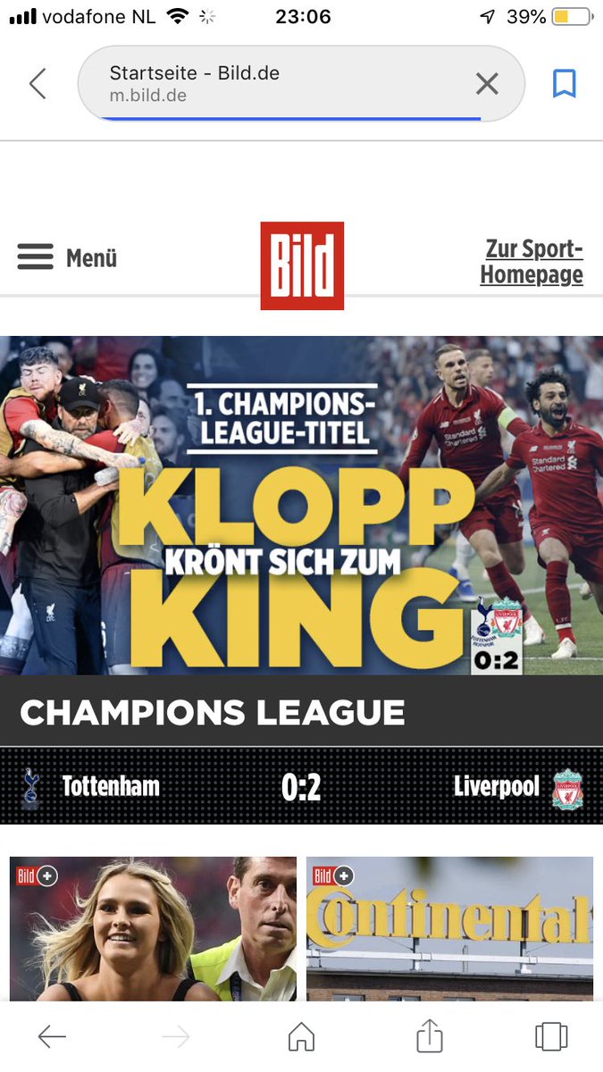 多国部队的胜利！德荷比三国头版均给利物浦夺冠点赞