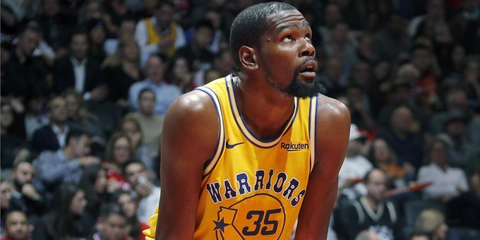 杰伦-罗斯：杜兰特最近的训练无论哪种强度效果都不理想