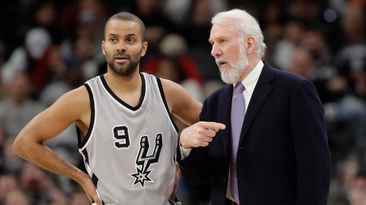 波波维奇：有幸见证了帕克的成长，愿他退役后享受人生