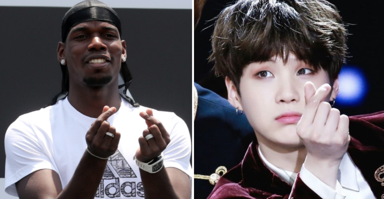 博格巴：我不认识李刚仁，不过知道韩国的防弹少年团