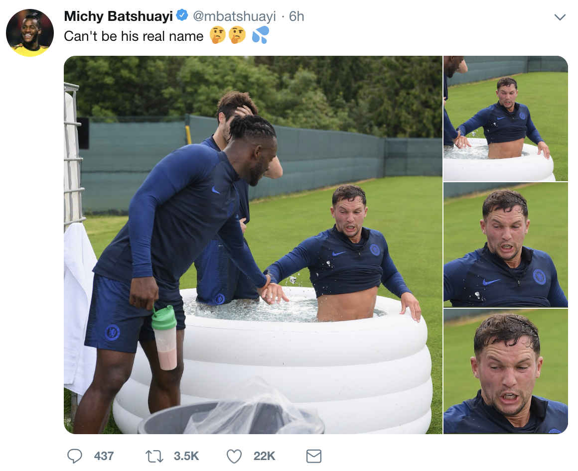 巴舒亚伊调侃喝水哥：人不如其名，看来也不怎么会喝水