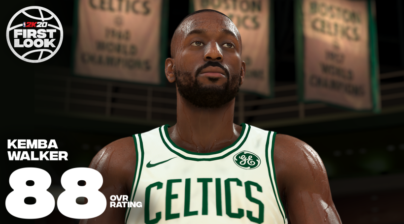 NBA 2K20能力值公布直播实时跟进：格里芬、沃克等人88