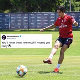 117天的等待！贝莱林恢复有球训练，复出更进一步