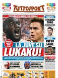 多家意媒封面：尤文开始追逐卢卡库，迪巴拉或去曼联