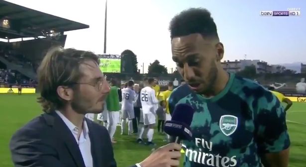 奥巴梅扬：期待佩佩加盟，希望球队能尽快敲定转会