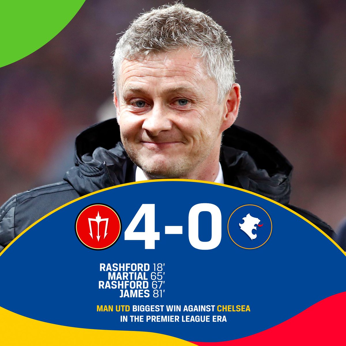 索肖：半场领先有些幸运；马奎尔的精神品质很重要