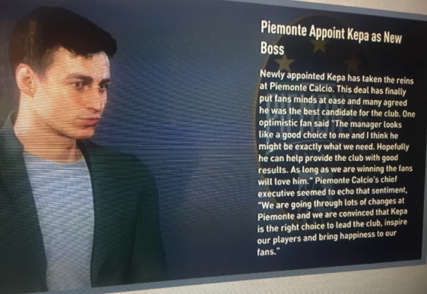 FIFA20自定义主教练边幅,玩家晒凯帕率尤文夺欧冠