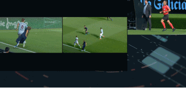 GIF：莫德里奇踩踏丹尼斯-苏亚雷斯被红牌罚下