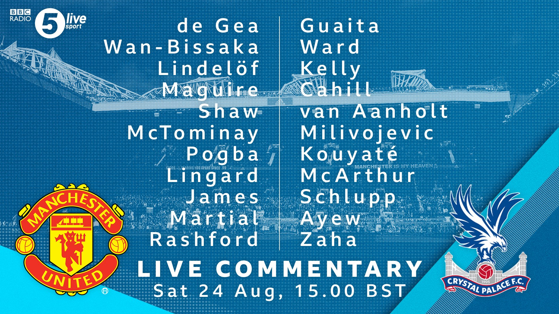 <a href=https://www.310bf.com/tags-%E6%9B%BC%E8%81%94-0.html target=_blank class=infotextkey>曼联</a>vs水晶宫首发：拉什福德、马夏尔、林加德领衔锋线