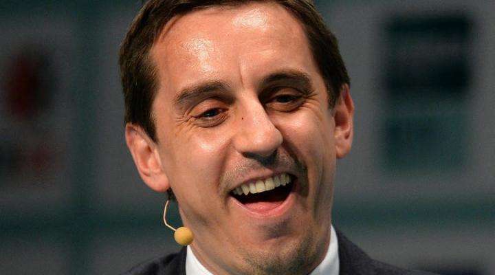 内维尔：枪手比赛态度值得肯定，以往3球落后球迷早退场了