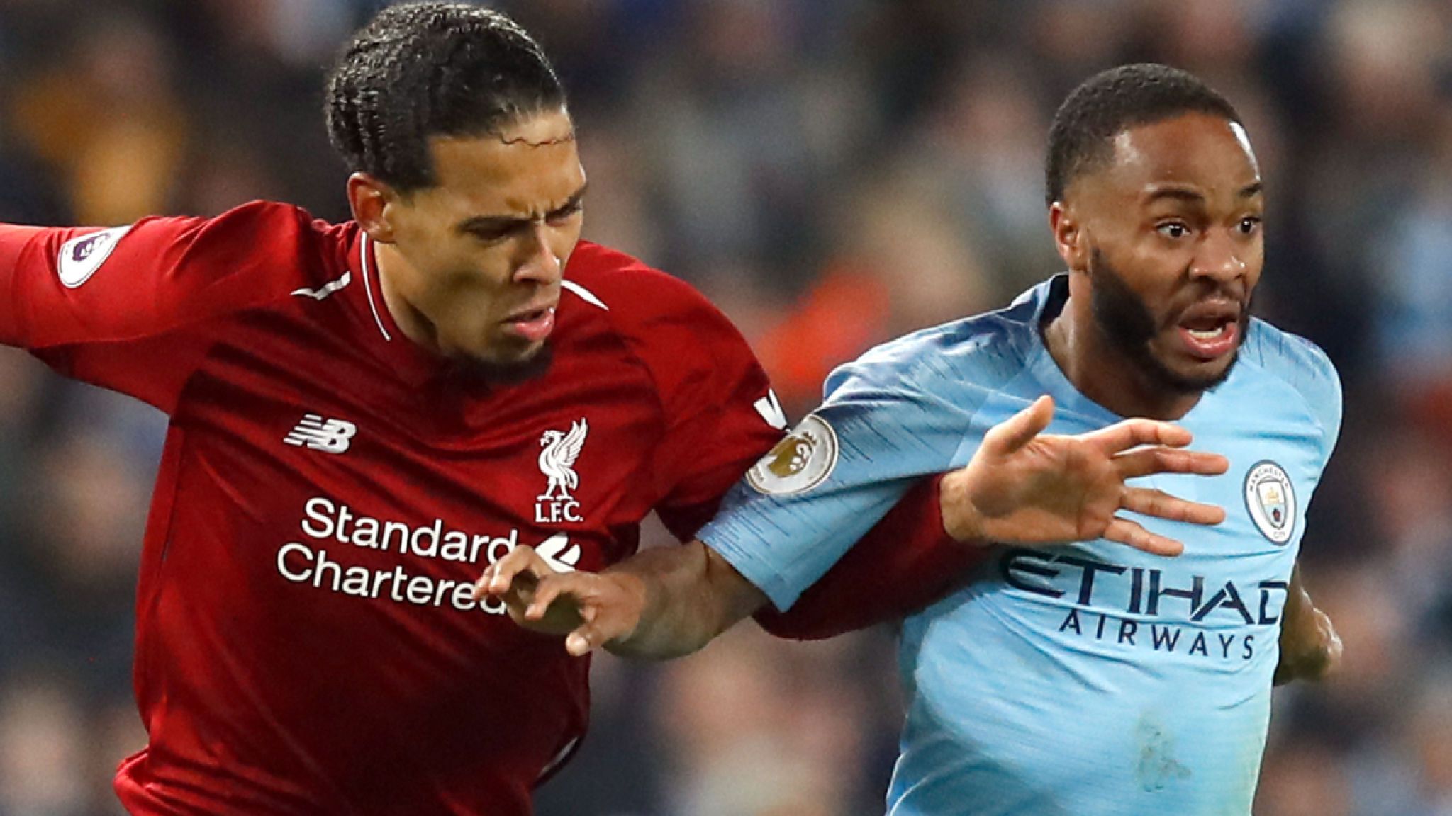 惺惺相惜，斯特林祝贺范戴克当选欧足联最佳