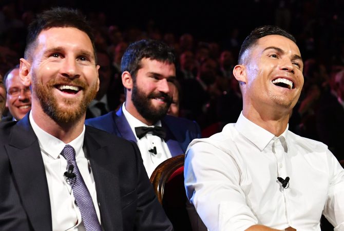 网爆FIFA20部分球员数值，梅西1分高于C罗