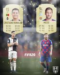 绝代双骄！多图流盘点梅罗这些年的FIFA能力值