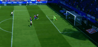 GIF：费雷拉禁区内推射为西班牙人扳平<a href=http://bf.310bf.net target=_blank class=infotextkey>比分</a>