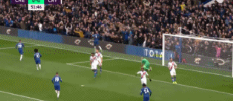 GIF：亚伯拉罕推射破门，<a href=https://www.310bf.com/tags-%E5%88%87%E5%B0%94%E8%A5%BF-0.html target=_blank class=infotextkey>切尔西</a>主场一球领先