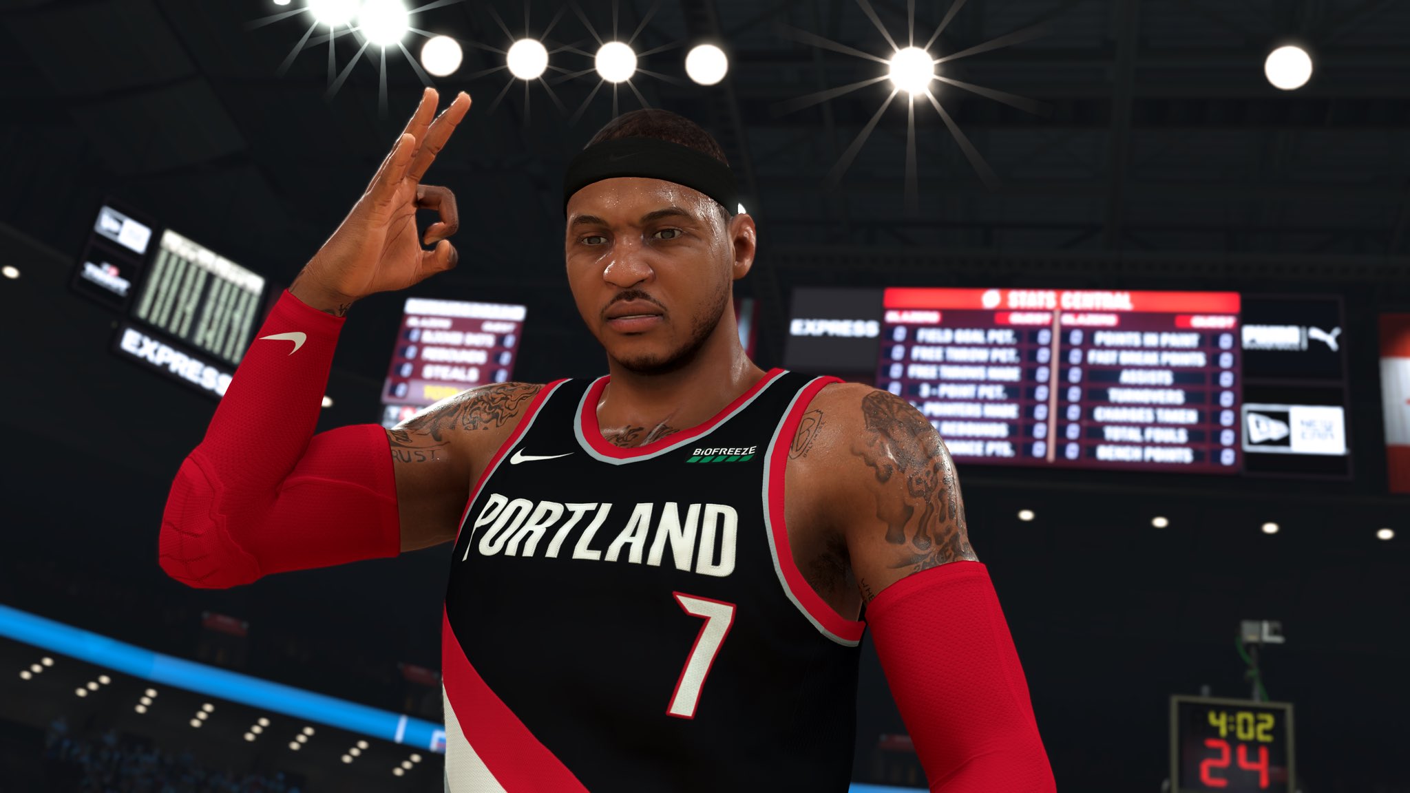 NBA2K官方公布安东尼2K20能力值：76