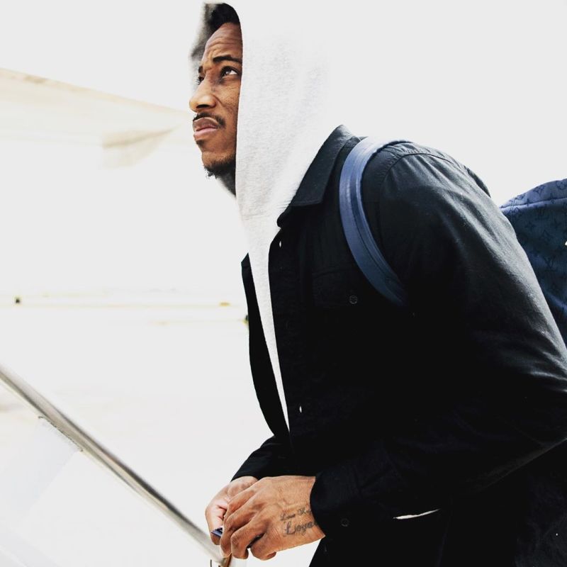 [流言板]德罗赞instagram晒登机照,清空账号后首次的更新