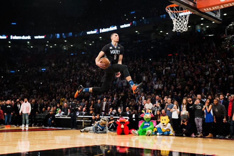 拉文扣篮大赛赢了,网友:戈登稳稳的,可惜拉文是"变态"