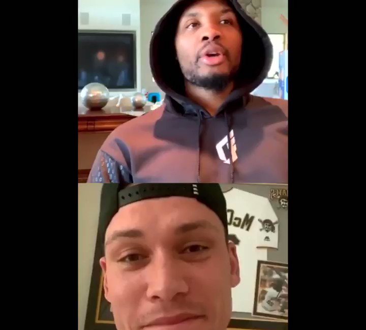 利拉德：小时候开始打棒球，但被球砸到让我“改行”了