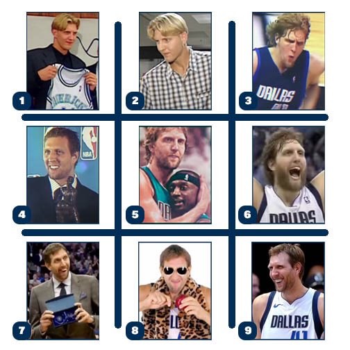 九选三又来了！美媒晒九张诺维茨基旧照，让网友选三张