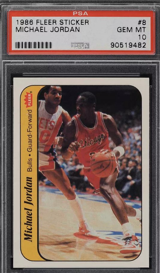 水涨船高！乔丹新秀赛季球星卡价格相较于二月份明显上涨