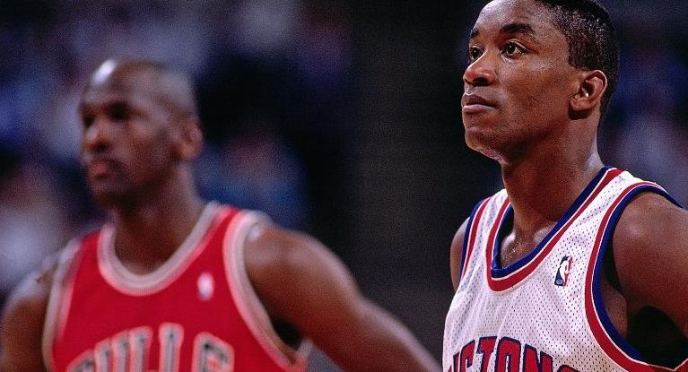 乔丹:无论怎样,我都认为伊赛亚-托马斯之前是个混蛋