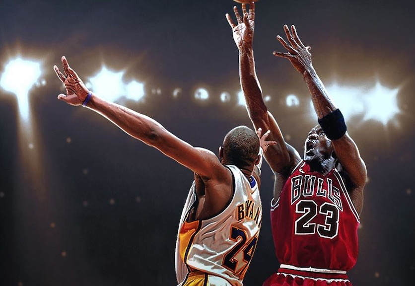 科比谈与乔丹比较：我讨厌这些话题，但从他身上学到很多