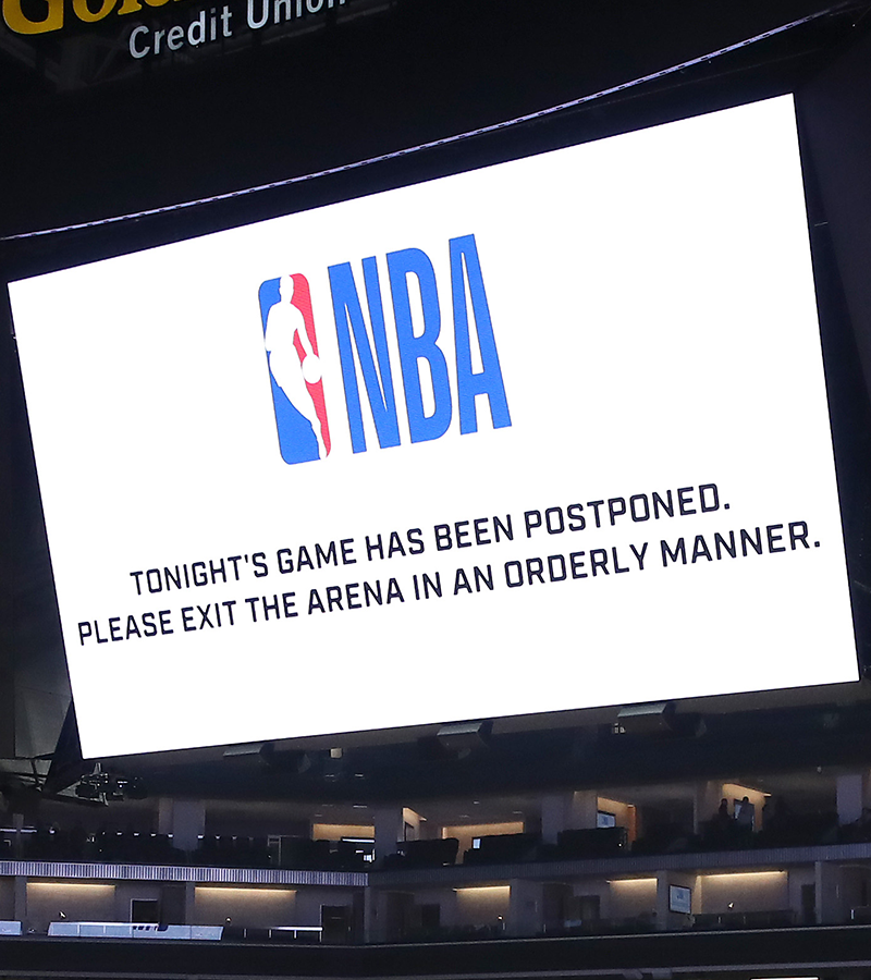 100天前，NBA官方宣布暂停本赛季比赛