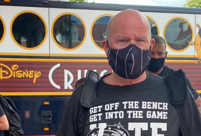 奥兰多魔术队已经抵达迪士尼准备复赛