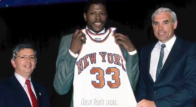 尤因：尼克斯赢得状元签时我非常开心，纽约是篮球圣地