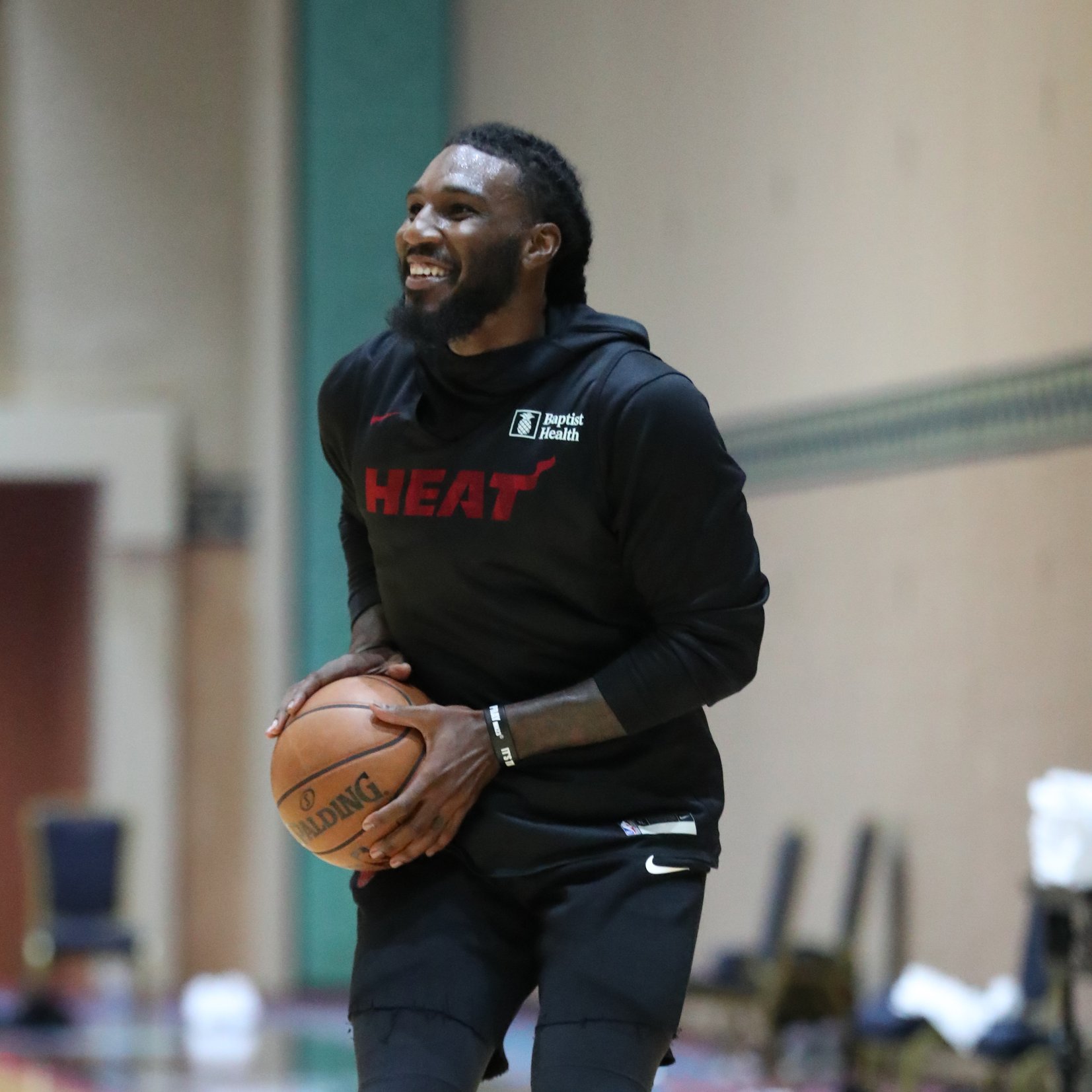 NBA官推发布热火今日训练照