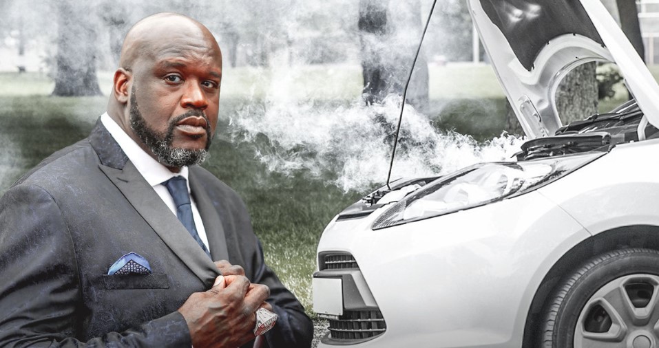 奥尼尔在昨日帮助了一位在洲际公路上出车祸的女士