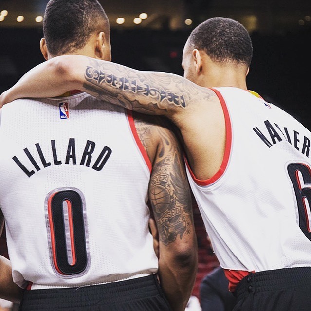 利拉德为前队友内皮尔送上生日祝福：生日快乐！