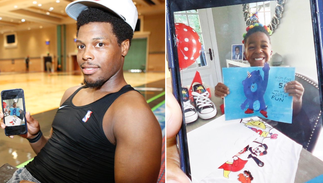 猛龙官推祝福洛瑞儿子5岁生日快乐:我们很爱你