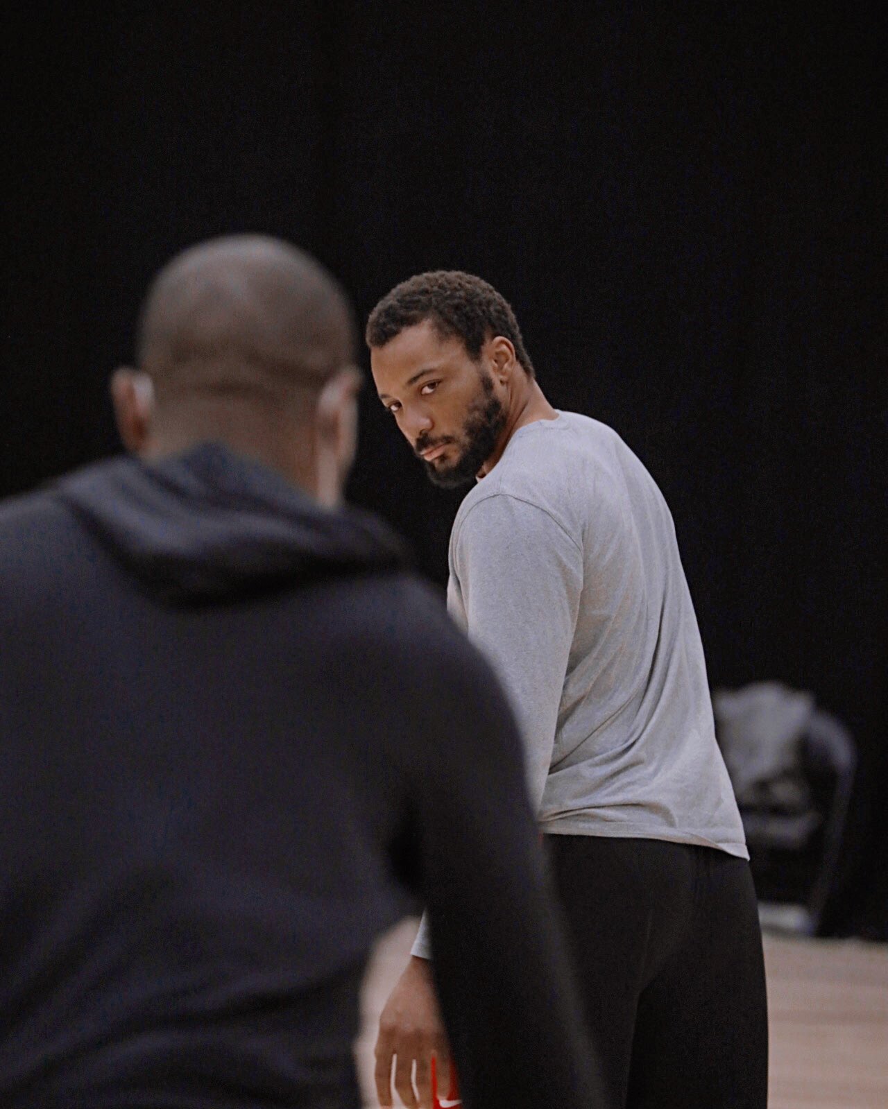 猛龙晒球队训练照：每天都忙碌着