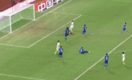 GIF：亚历山德里尼破门，黄海迅速扳平比分