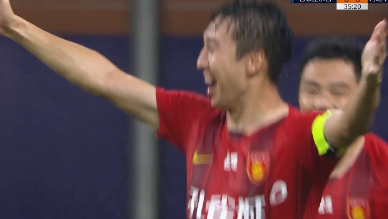 GIF：丁海峰助攻任航头球破门，华夏幸福1-0永昌