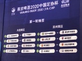 足协杯首轮抽签：申花战富力、恒大战建业、鲁能战大连