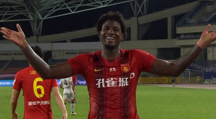 GIF：送上港首败！马尔康破门杀死比赛，华夏幸福2-0上港