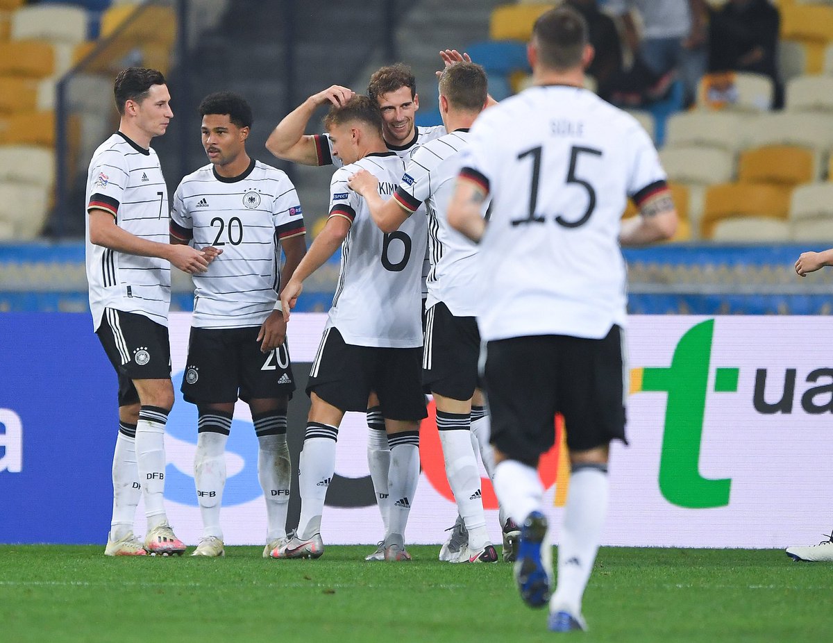 不容易哇！德国终于赢下首场欧国联比赛，欧洲倒数第八