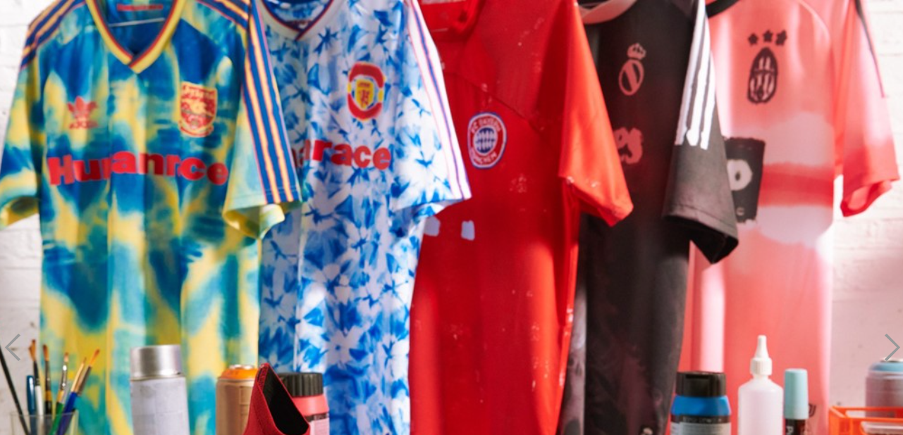 阿迪推出联名设计复古球衣：阿森纳，拜仁，曼联，尤文皇马