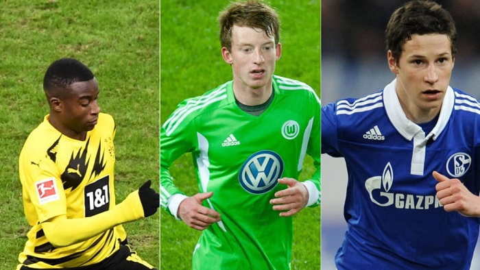 德甲各队最年轻出场球员：穆科科领衔，小德和维尔纳在列